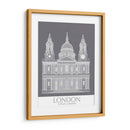 Londres St Pauls Monocromo - Fab Funky | Cuadro decorativo de Canvas Lab