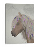 Caballo Beige Con Cintas - Fab Funky | Cuadro decorativo de Canvas Lab