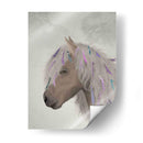Caballo Beige Con Cintas - Fab Funky | Cuadro decorativo de Canvas Lab