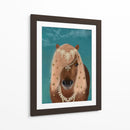 Caballo Marrón Caballo Con Campanas, Retrato - Fab Funky | Cuadro decorativo de Canvas Lab