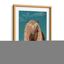 Caballo Marrón Caballo Con Campanas, Retrato - Fab Funky | Cuadro decorativo de Canvas Lab
