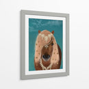 Caballo Marrón Caballo Con Campanas, Retrato - Fab Funky | Cuadro decorativo de Canvas Lab