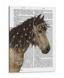 Bucksin De Caballo Con Brida Enjoyada - Fab Funky | Cuadro decorativo de Canvas Lab
