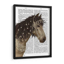 Bucksin De Caballo Con Brida Enjoyada - Fab Funky | Cuadro decorativo de Canvas Lab