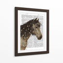 Bucksin De Caballo Con Brida Enjoyada - Fab Funky | Cuadro decorativo de Canvas Lab