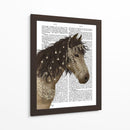 Bucksin De Caballo Con Brida Enjoyada - Fab Funky | Cuadro decorativo de Canvas Lab