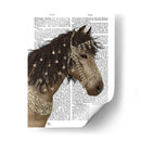 Bucksin De Caballo Con Brida Enjoyada - Fab Funky | Cuadro decorativo de Canvas Lab