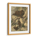 Pequeño Oso Marrón - Friedrich Specht | Cuadro decorativo de Canvas Lab