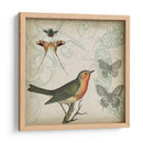 Cartouche Y Alas I - Jennifer Goldberger | Cuadro decorativo de Canvas Lab