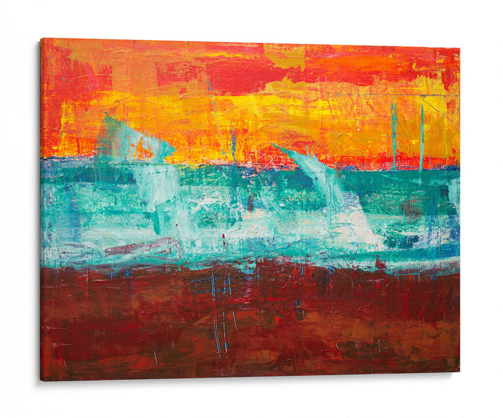 Sol, agua y tierra | Cuadro decorativo de Canvas Lab