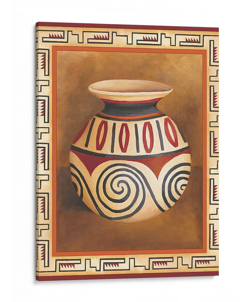 Southwest Pottery Iv - Chariklia Zarris | Cuadro decorativo de Canvas Lab
