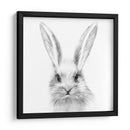 Conejo Blanco - Melissa Wang | Cuadro decorativo de Canvas Lab