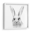 Conejo Blanco - Melissa Wang | Cuadro decorativo de Canvas Lab