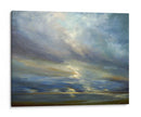 Nubes En La Bahía I-II - Sheila Finch | Cuadro decorativo de Canvas Lab