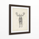 Estudio De Alces Personalizados 40X30 - Ethan Harper | Cuadro decorativo de Canvas Lab