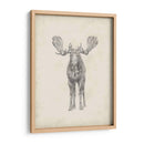 Estudio De Alces Personalizados 40X30 - Ethan Harper | Cuadro decorativo de Canvas Lab