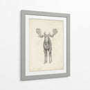 Estudio De Alces Personalizados 40X30 - Ethan Harper | Cuadro decorativo de Canvas Lab