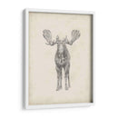 Estudio De Alces Personalizados 40X30 - Ethan Harper | Cuadro decorativo de Canvas Lab