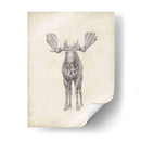 Estudio De Alces Personalizados 40X30 - Ethan Harper | Cuadro decorativo de Canvas Lab