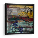 Molino De Viento 40X40 Y Bonetes Azules (Cenizas) - Sisa Jasper | Cuadro decorativo de Canvas Lab