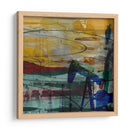 40X40 Plataforma Petrolera Abstracta (Ceniza) - Sisa Jasper | Cuadro decorativo de Canvas Lab