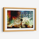 36X56 Botas Y Ruta (Ceniza) - Sisa Jasper | Cuadro decorativo de Canvas Lab