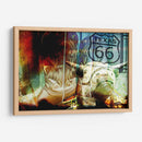 36X56 Botas Y Ruta (Ceniza) - Sisa Jasper | Cuadro decorativo de Canvas Lab