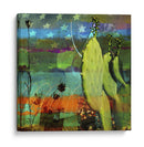 Cacts 40X40 Y Collage De Bandera (Ceniza) - Sisa Jasper | Cuadro decorativo de Canvas Lab