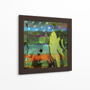 Cacts 40X40 Y Collage De Bandera (Ceniza) - Sisa Jasper | Cuadro decorativo de Canvas Lab