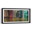 Collage De Vaquero 36X72 (Ceniza) - Sisa Jasper | Cuadro decorativo de Canvas Lab