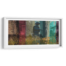 Collage De Vaquero 36X72 (Ceniza) - Sisa Jasper | Cuadro decorativo de Canvas Lab