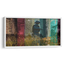 Collage De Vaquero 36X72 (Ceniza) - Sisa Jasper | Cuadro decorativo de Canvas Lab