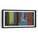 Collage De Botas 36X72 (Ceniza) - Sisa Jasper | Cuadro decorativo de Canvas Lab