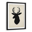 Silueta De Cola Blanca Ii (Ps) - Grace Popp | Cuadro decorativo de Canvas Lab