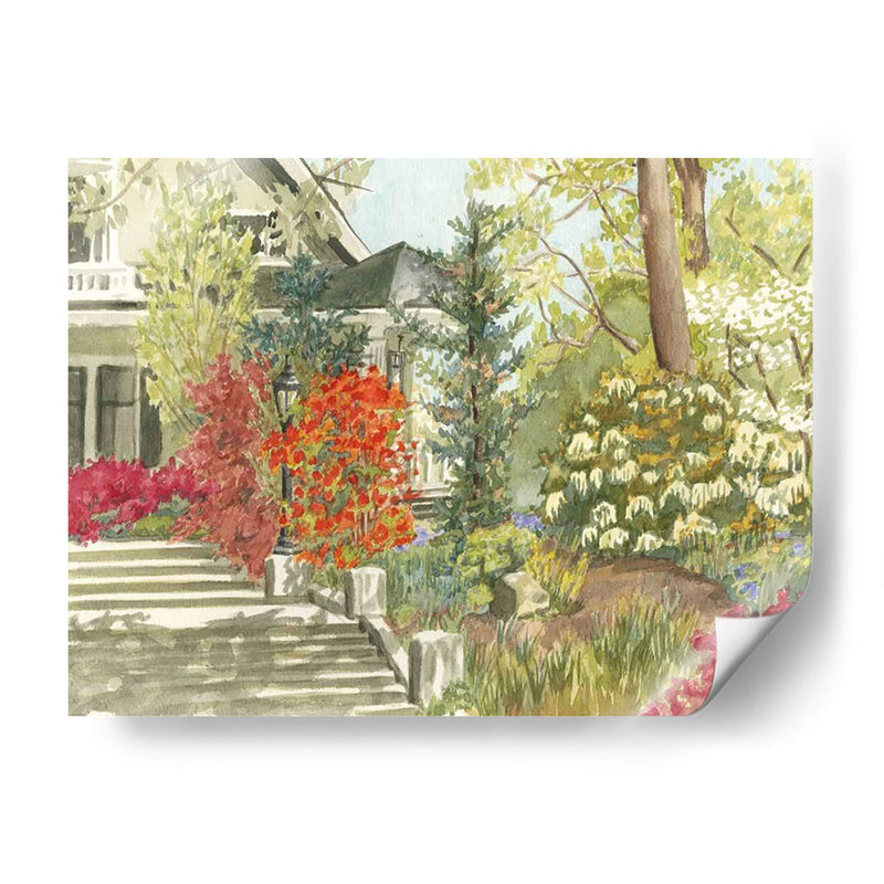 Plein Air Garden I (Ash) - Dianne Miller | Cuadro decorativo de Canvas Lab