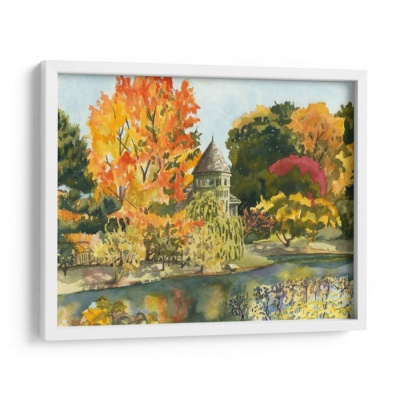 Plein Air Garden Ii Personalizado (Ceniza) - Dianne Miller | Cuadro decorativo de Canvas Lab