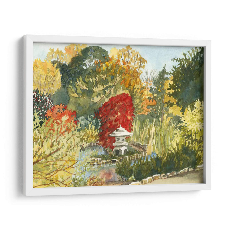 Plein Air Garden Iii Personalizado (Ceniza) - Dianne Miller | Cuadro decorativo de Canvas Lab