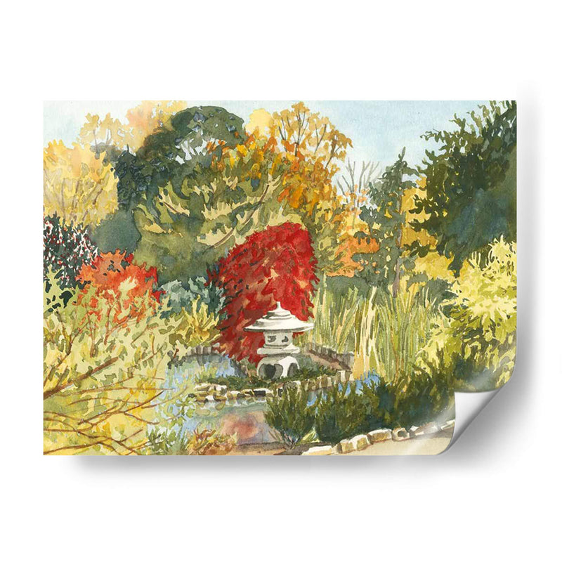 Plein Air Garden Iii Personalizado (Ceniza) - Dianne Miller | Cuadro decorativo de Canvas Lab