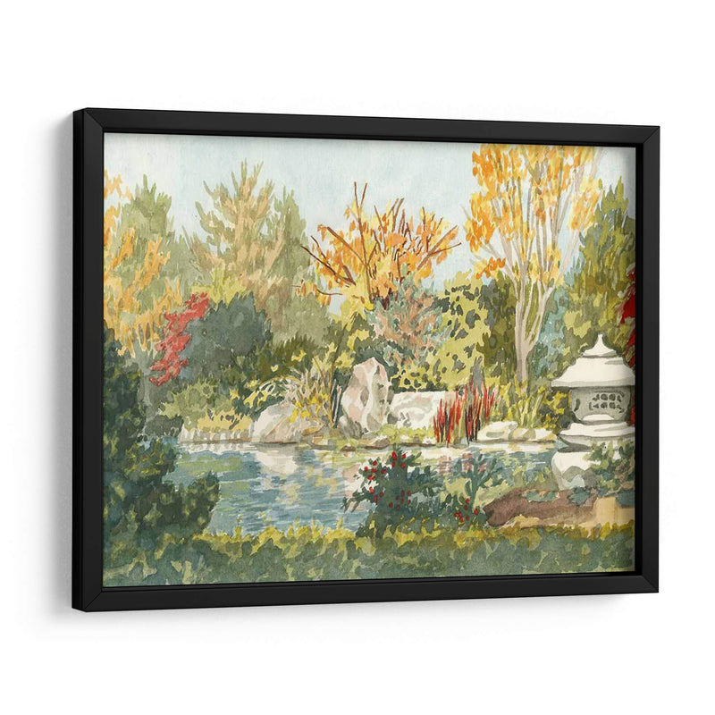 Plein Air Garden Iv Personalizado (Ceniza) - Dianne Miller | Cuadro decorativo de Canvas Lab