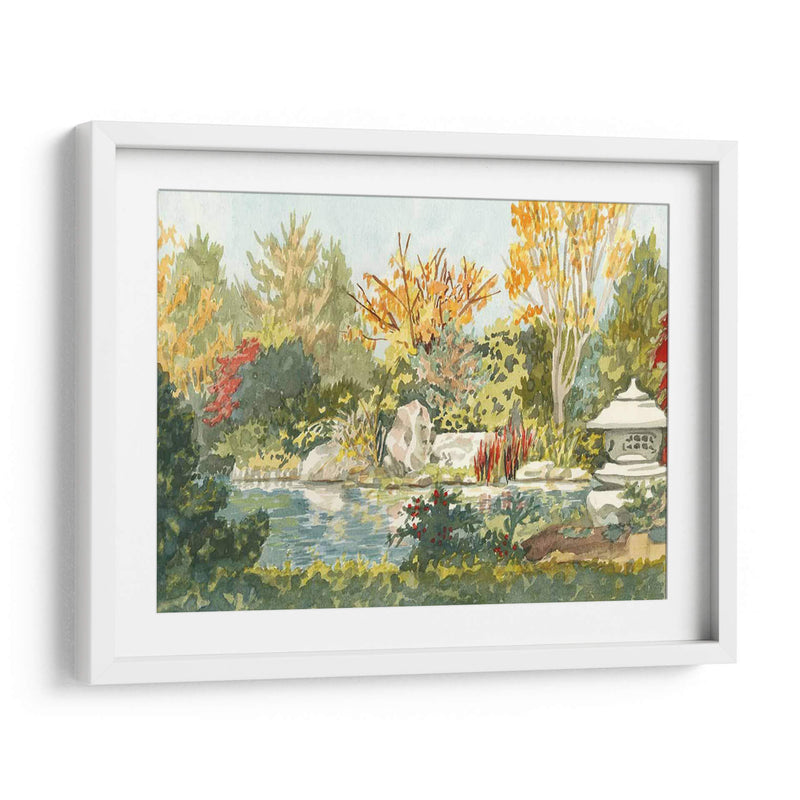 Plein Air Garden Iv Personalizado (Ceniza) - Dianne Miller | Cuadro decorativo de Canvas Lab