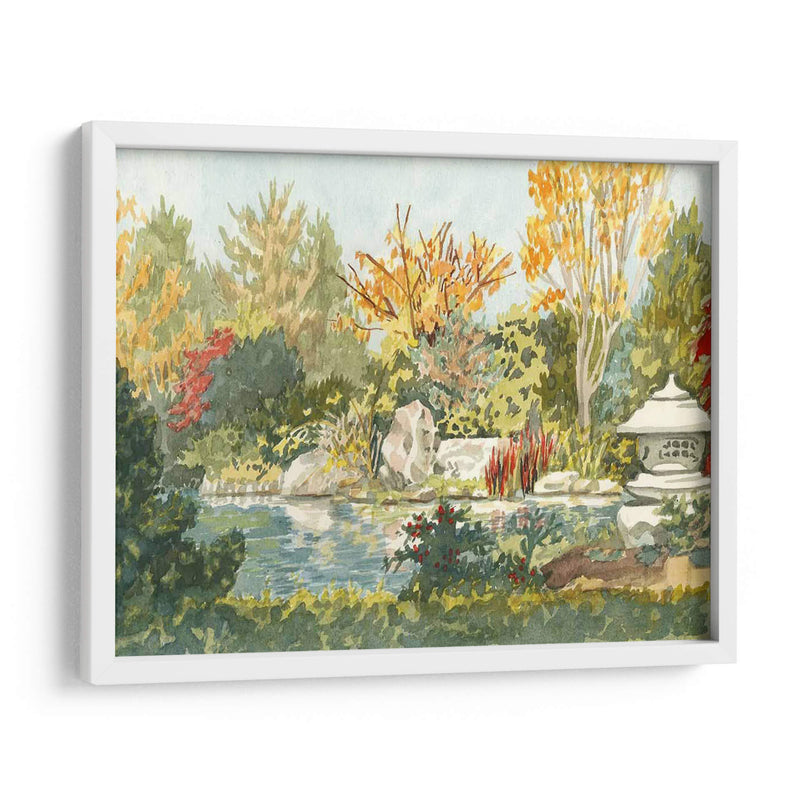 Plein Air Garden Iv Personalizado (Ceniza) - Dianne Miller | Cuadro decorativo de Canvas Lab