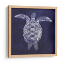 Tortuga De Mar Personalizada Sombra I (Ash) - Grace Popp | Cuadro decorativo de Canvas Lab