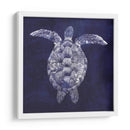 Tortuga De Mar Personalizada Sombra I (Ash) - Grace Popp | Cuadro decorativo de Canvas Lab