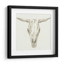 Custom Western Skull Mount Ii (Ash) - Ethan Harper | Cuadro decorativo de Canvas Lab