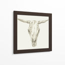 Custom Western Skull Mount Ii (Ash) - Ethan Harper | Cuadro decorativo de Canvas Lab