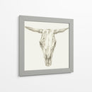 Custom Western Skull Mount Ii (Ash) - Ethan Harper | Cuadro decorativo de Canvas Lab