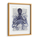 Octopus Azul Personalizado 3 (Ceniza) - Fab Funky | Cuadro decorativo de Canvas Lab