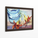 Flor De Frasco De Bola Personalizada I (Ceniza) - Redstreake | Cuadro decorativo de Canvas Lab