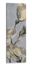 Triptych Ii De Capullo De Flores Personalizado (Ceniza) - Jennifer Goldberger | Cuadro decorativo de Canvas Lab