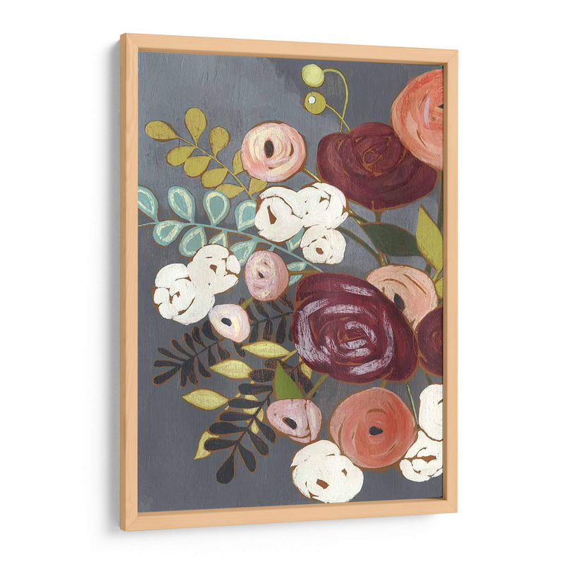 Bouquet Wistful Personalizado Ii (Ash) - Grace Popp | Cuadro decorativo de Canvas Lab